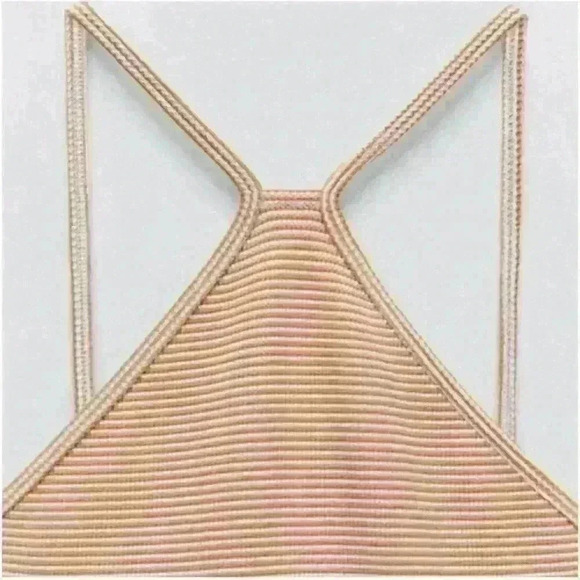 Zara Striped High Neck Romper Size M - Picture 2 of 12